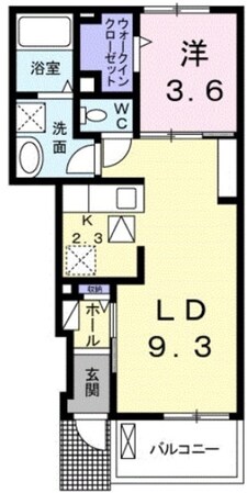 アベニュー　タウンの物件間取画像